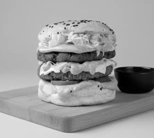 Double decker burger