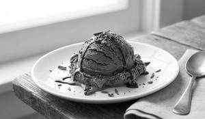 Chocolate Ice Cream Scoop