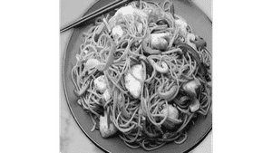 Schezwan Noodles Chicken