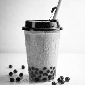Taro Boba Milkshake (bubble Tea)