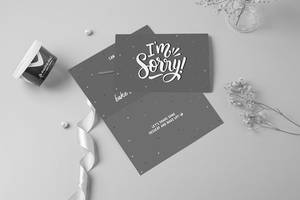 Sorry Card