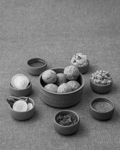 Paneer Litti(4 Pcs) With 2 Signature Chutney