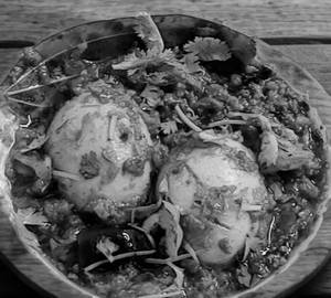 Egg bhuna