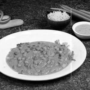 Onion Steam Fish Chana Dal