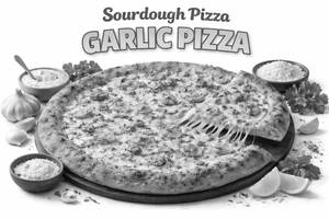 Garlic Pizza Sourdough 8.5 Inch