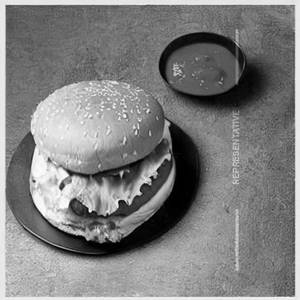 Veg makhani cheese burger