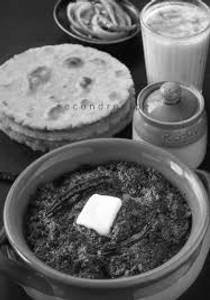Sarson ka Saag with Makke di Roti