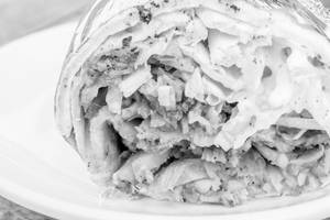 Chicken meat shawarma