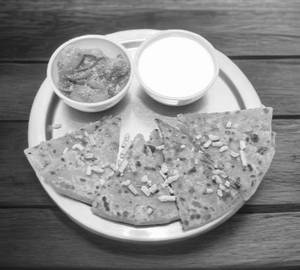 Sev Paratha