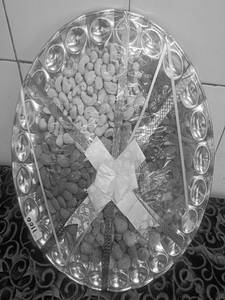 Dryfruit Thali 14 Inch
