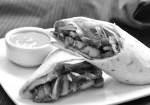 Chicken Egg Roll Shawarma