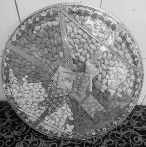 Dryfruit Thali 16 Inch