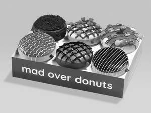 Happy Birthday Donut Box (Buy 5 Get 1 Free)