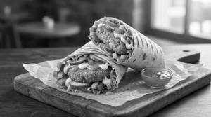 Crunchy Mixed Veg Wrap