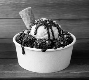 Hazelnut Brownie Sundae
