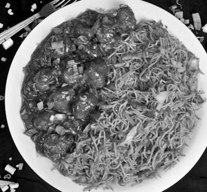 Fried Rice Or Noodles + Chilli Chicken