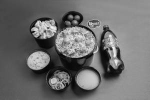 Paneer Dum Biryani With Cream Rush Paneer