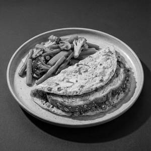 Popeye Spinach Egg White Omelette