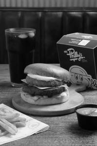 All American Lamb Cheese Burger