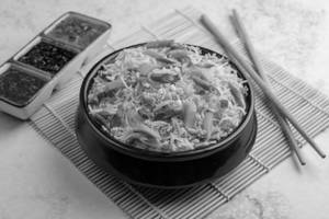 Veg Burnt Garlic Fried Rice