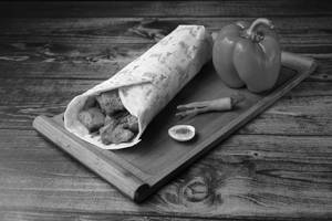 Mutton Seekh Kebab Roll