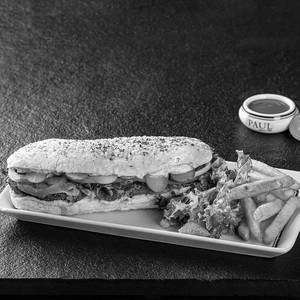 Falafel & Hummus sandwich