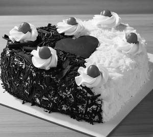 Dual Forest Heart Cake