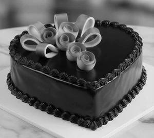 Chocolate Heart Cake