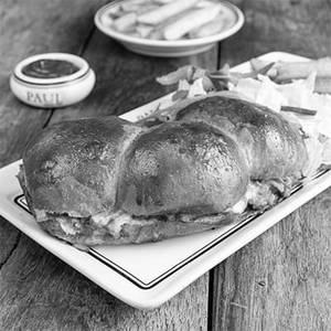 Spiced Chicken Brioche sandwich