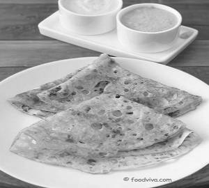 Rava plain dosa
