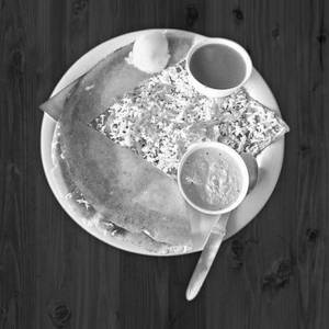 Plain paneer dosa