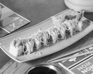 Asparagus Tempura California Roll