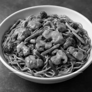 Chicken  Mushroom Vegetable Special Noodle