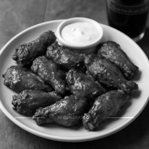 Barbeque Chicken Wings (12 Pcs)