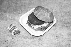 Aloo tikki burger