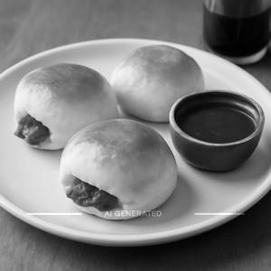Pork Cha Sue Pao(4 Pieces)