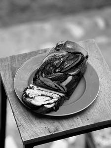 Chocolate Babka (slice)