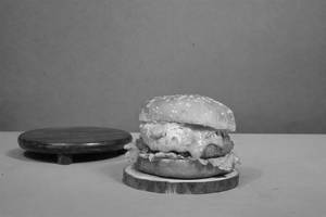 Cheese Chilli Garlic Burger