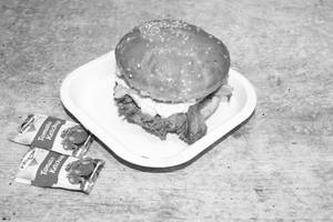 Cheese corn burger