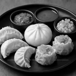Veg Steam Dim Sum Platter