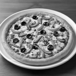 Vegetable Cheese Pizza