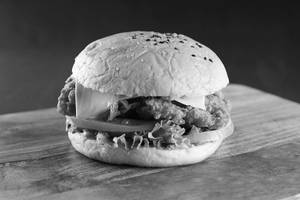 Tandoori Fried Chicken Burger
