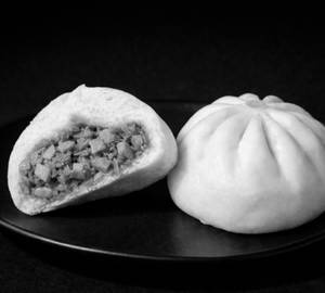 Bbq chicken bao bun