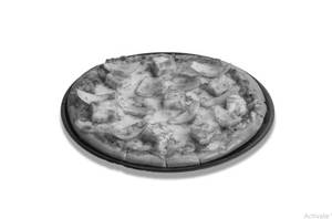 Paneer Barbeque Pizza.