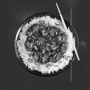 Veg manchurian rice