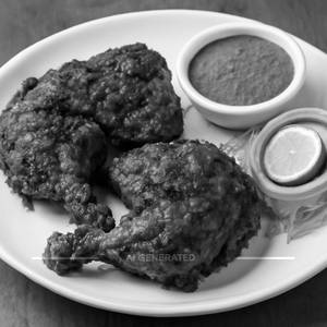 Schezwan Chicken Tandoori (Half)                                       
