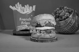 Combo Cheese Special Double Tikki Burger