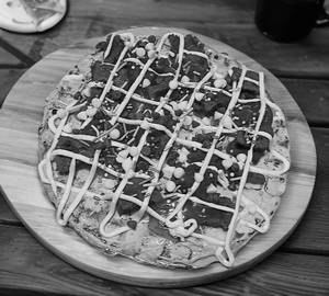 Berry Red Velvet  waffle cake