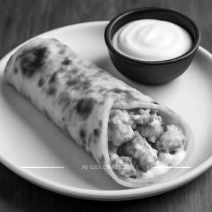 Chicken Malai Tikka Roll