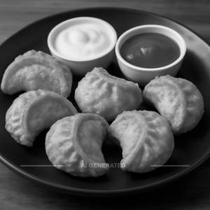 Veg Classic Fried Momos [6 Pieces]